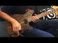 EVH Wolfgang 2021 Standard Exotic Bocote Natural Plays… Van Halen! Strymon Iridium & Analogman Delay