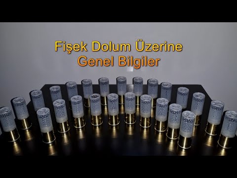 Av Fişekleri Fişek Dolum Üzerine Genel Bilgiler