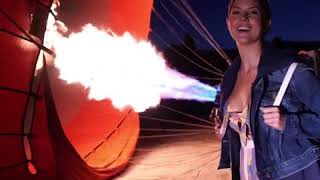 Amanda Cerny On Hot Air Balloon