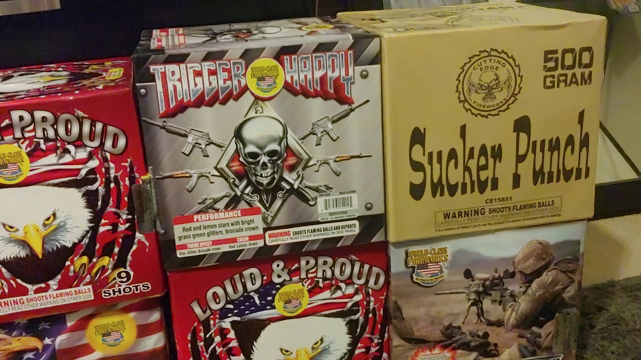 Affordable Firework Stash