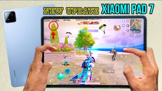 NEW UPDATE = In Xiaomi Pad 7 90FPS Handcam BGMI Gameplay 🔥 Leg - Graphic Blur 🥲