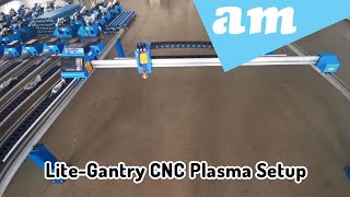 Unbox and Assemble MetalWise Lite Gantry Type CNC Plasma Cutting Table Factory Installtion Guide