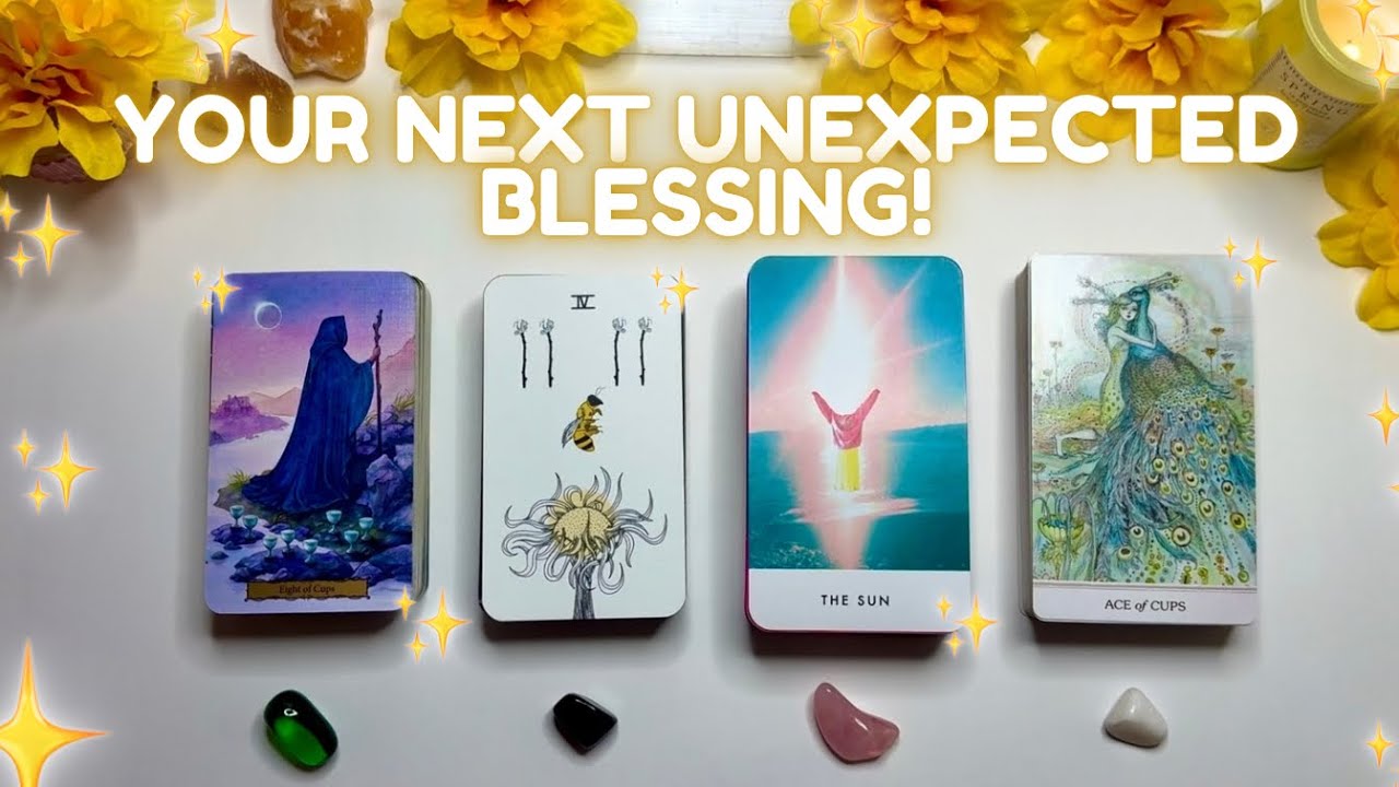 🎁🎉 Your Next Unexpected Blessing! What, When, Where?? In-Depth Pick a Card Tarot Reading! 🥂💛