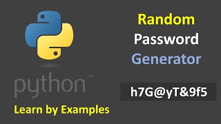 PYTHON TUTORIAL #1 - Secure Password Generator - Randomly Generated Password