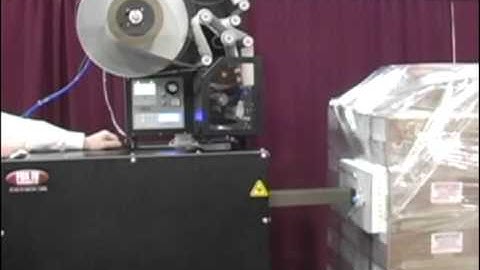 Print and Apply Pallet Labeling - FOX IV Technologies Printer Applicator