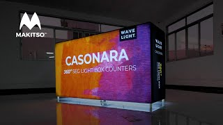 WaveLight® Casonara Counter 360º Light Box Displays