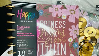 Happy Planner | Work Study Planner Setup | Creating a Dedicated Big Planner for Work Certification