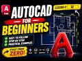 AutoCAD for Beginners - Lesson #02: Shapes . OSNAP . Units