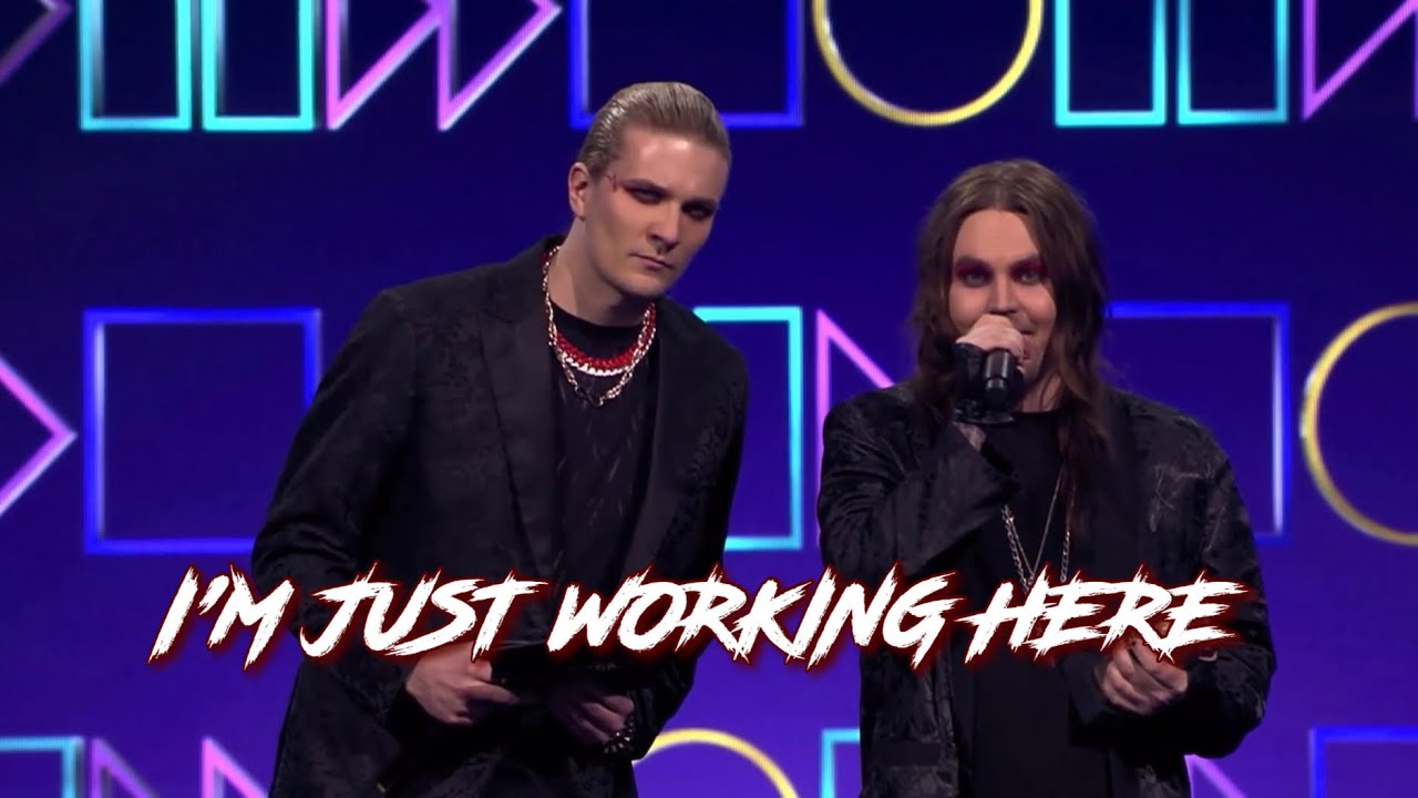 Joel and Niko from BLIND CHANNEL in Emma Gaala 2023