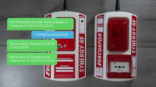 Evacuator Synergy-RF Resetting a system from the GSM 2