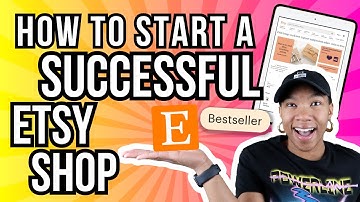 HOW TO START A SUCCESSFUL ETSY SHOP | (BEGINNER ETSY SELLER) PART 1