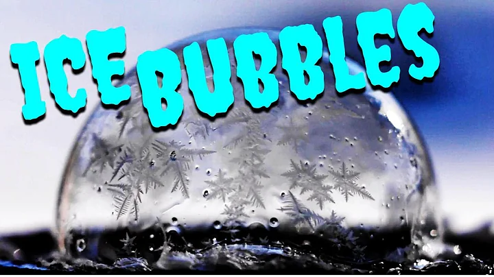 Polar Vortex Ice Bubbles