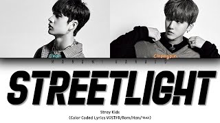 {VOSTFR/HAN/ROM} SKZ Changbin(창빈) - Streetlight (Ft Bang Chan(방찬) (Color Coded Lyrics Français 가사) Resimi