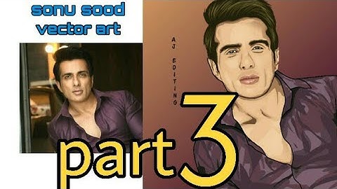 Sonu sood vector art part-3