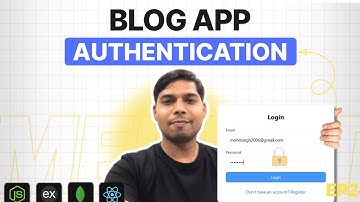 MERN Stack Blog App (EP 2) – Authentication | PHP Tech Life Hindi | 2025