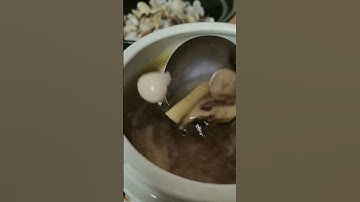 Cooking the pork soup #jinjinfoodies #shorts #cooking #streetfood