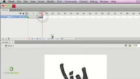 Web Design Tutorial - Handwriting Effect in Flash