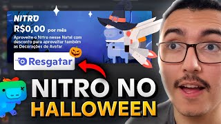 Finalmente Nitro Grátis No Halloween No Discord Promoção Marvel Snap