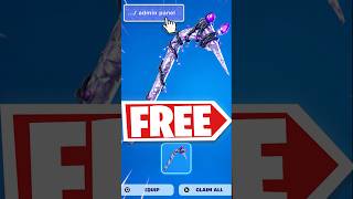 How To Get A FREE Pickaxe In Fortnite!