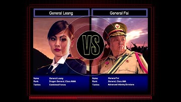 Command & Conquer General Nproject General Leang VS General Fai Hard Mode #8