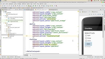 52 Android Studio CheckBox