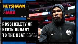 The Nets & Heat GMs were seen talking in Las Vegas ? Does this say anything about Kevin Durant?| KJM