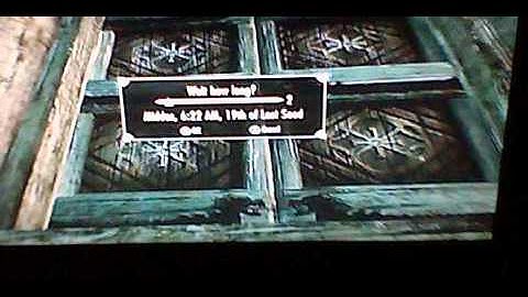 Skyrim missing floor bug