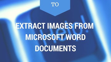 How To Extract Images From A Word Document
