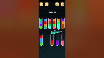 Color Sort Puzzle Level 47 Walkthrough Solution iOS/Android