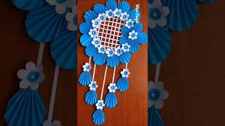 DIY Paper Flower Wall Hanging 🌸 | Easy Room Decor Idea #PaperFlower #DIYWallHanging #RoomDecor