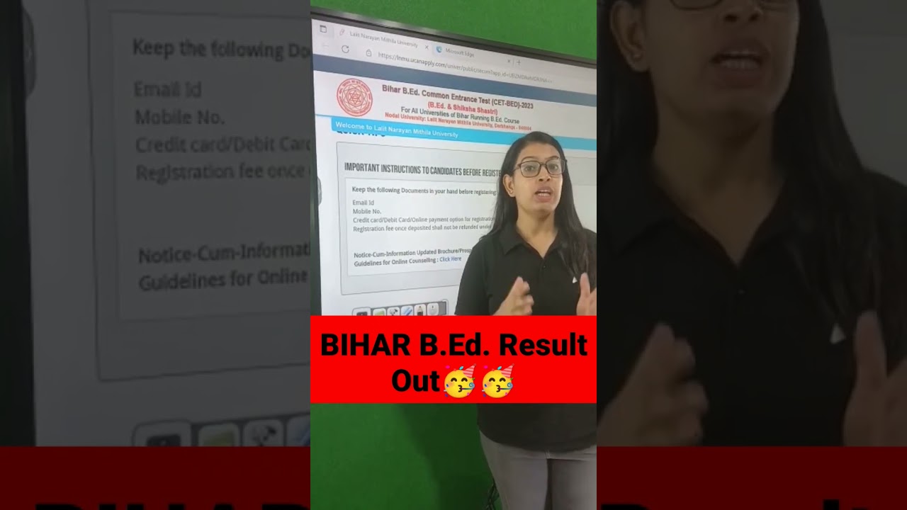 Bihar B.Ed. Result Out 🔥 