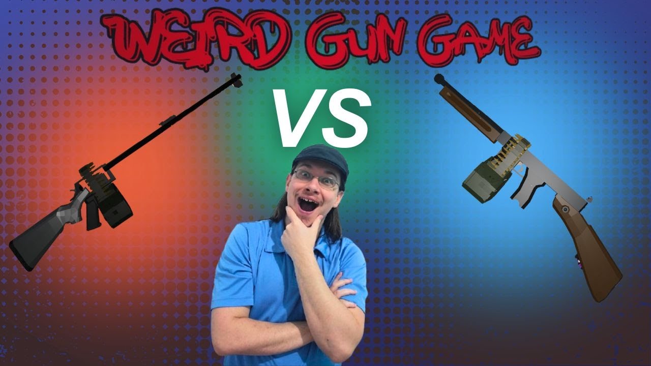 Testing SMG & Sniper Options in Weird Gun Game | Roblox