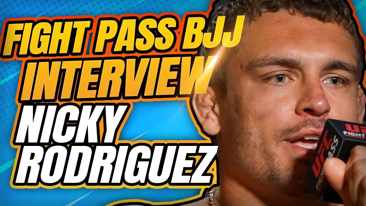 Nicky Rodriguez slams Gordon Ryan for steroid use after winning Fight Pass Invitational 4 tournament