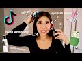 trying viral tiktok self care products **for a week**