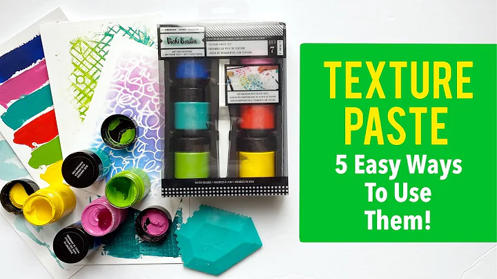 5 Easy Ways to Use Texture Paste