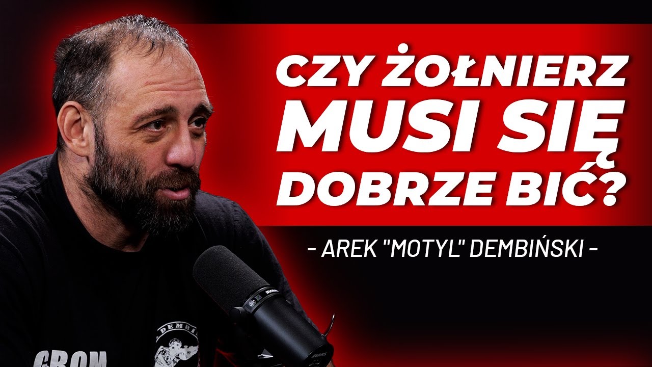 AREK „MOTYL” DEMBIŃSKI – JAK WYGLĄDAŁY WALKI W KRĘGU MIĘDZY ŻOŁNIERZAMI NA MISJACH?