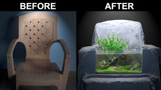 Chair Aquarium ⧸ Convert old chairs and blankets into a masterpiece for home interior decoration by Life on Planet 5 views 4 days ago 14 minutes, 14 seconds