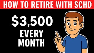 SCHD Retirement Calculator — How Much You Need to Invest for $3,500 In Monthly Dividends