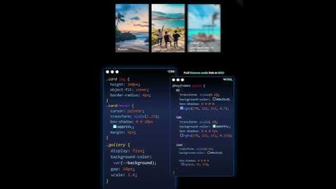 How To Create A image style mouse hover html css and JavaScript coding #mkchohan developer 👍