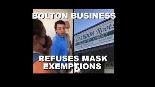 Bolton Business Owner Assaults Man Serving Cease & Desist Order for Mask Policy | June 20th 2021