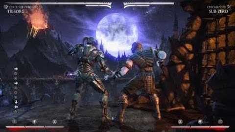 MKX Cyber Sub-Zero midscreen AA reset idea