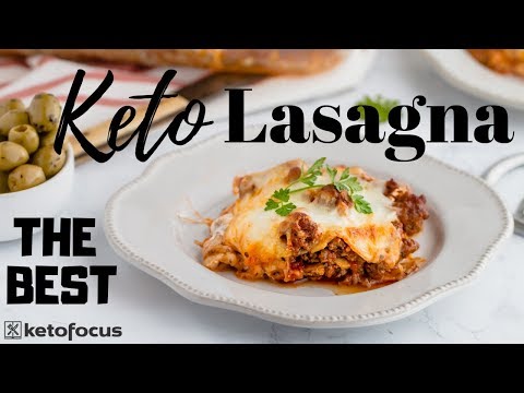 EASY KETO LASAGNA RECIPE | No Zucchini Involved!! | EASY KETO DINNER RECIPE