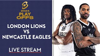 LIVE British Basketball League Playoffs 🏀 London Lions vs Newcastle Eagles