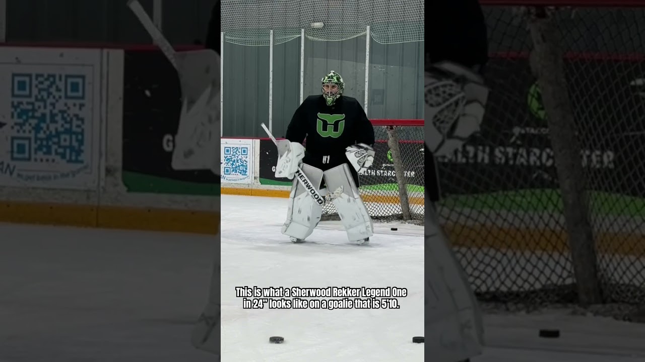 24” paddle on a goalie that is 5’10. 