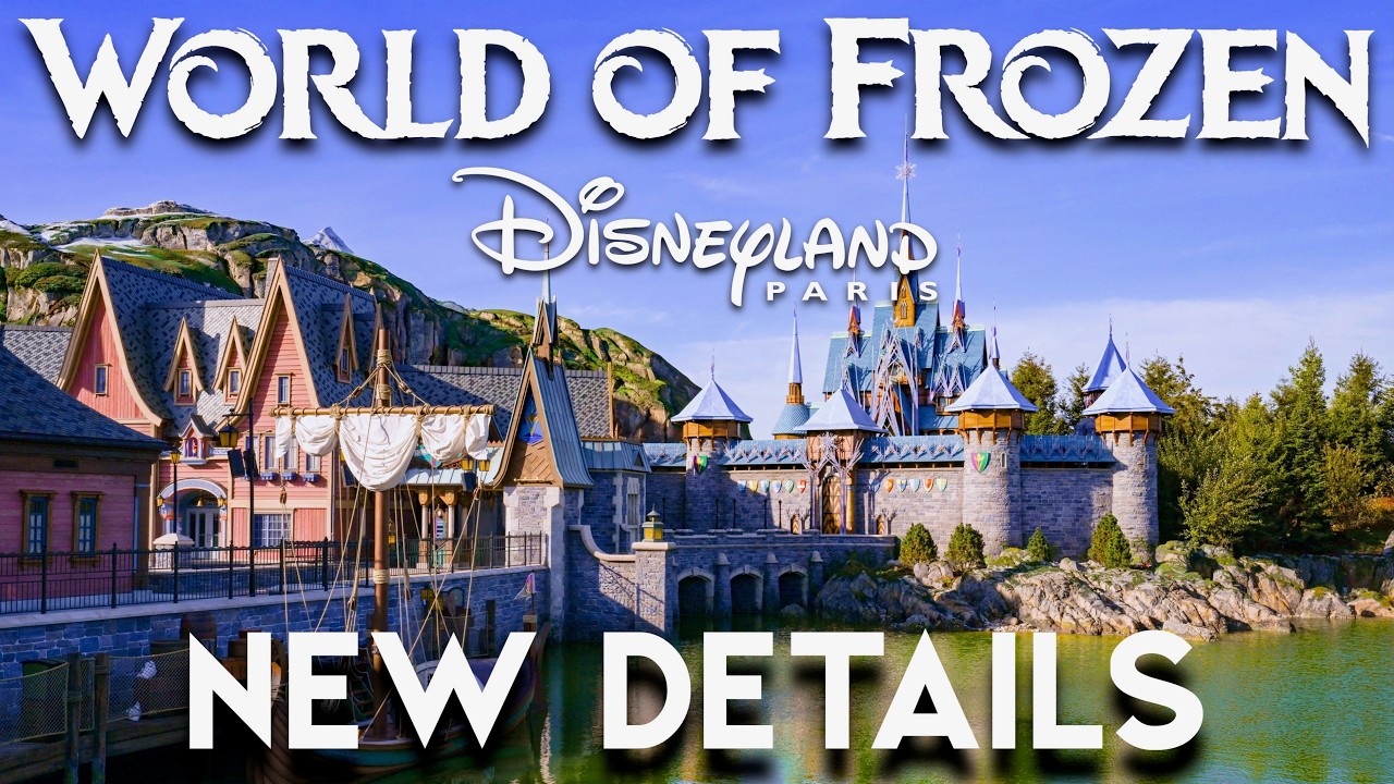 World of Frozen Opening Date & Complete Details Revealed | Disneyland Paris