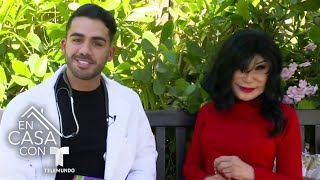 Lyn May confiesa que el embarazo le ha dado un mejor trasero | Telemundo