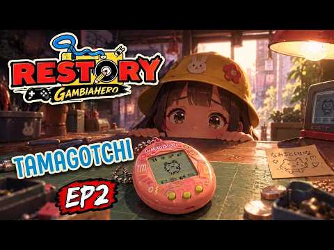 Flea Market Tamagotchi Fixed!! Real Life ReStory #ep2