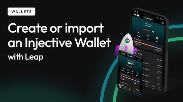Import a Injective Wallet into Leap Wallet mobile app