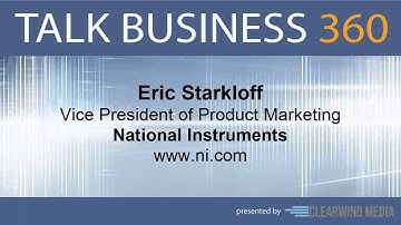 TALK BUSINESS 360 Interview with National Instruments