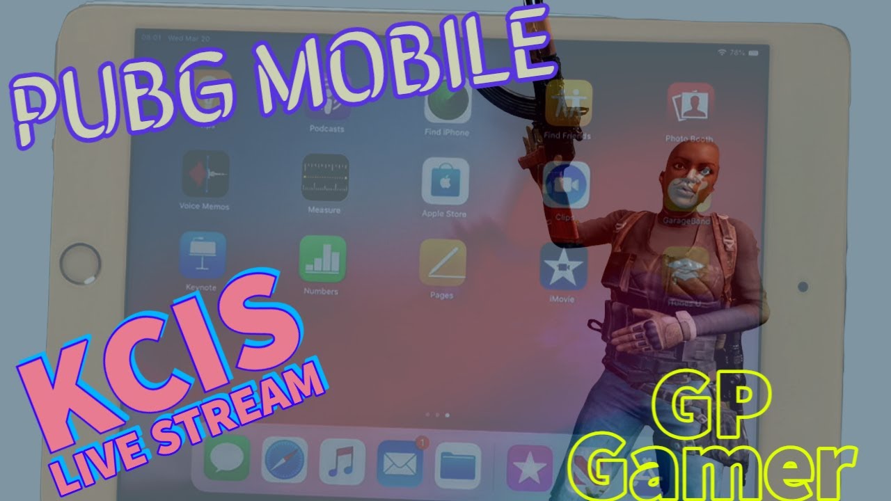 KCIS LIVE STREAM PUBG MOBILE 